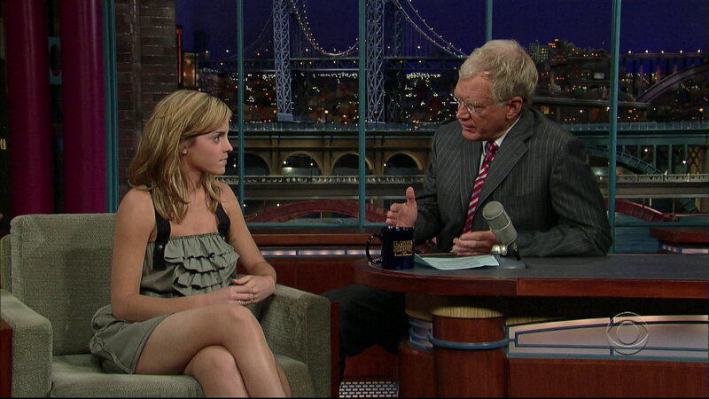 Emma Watson on talk show