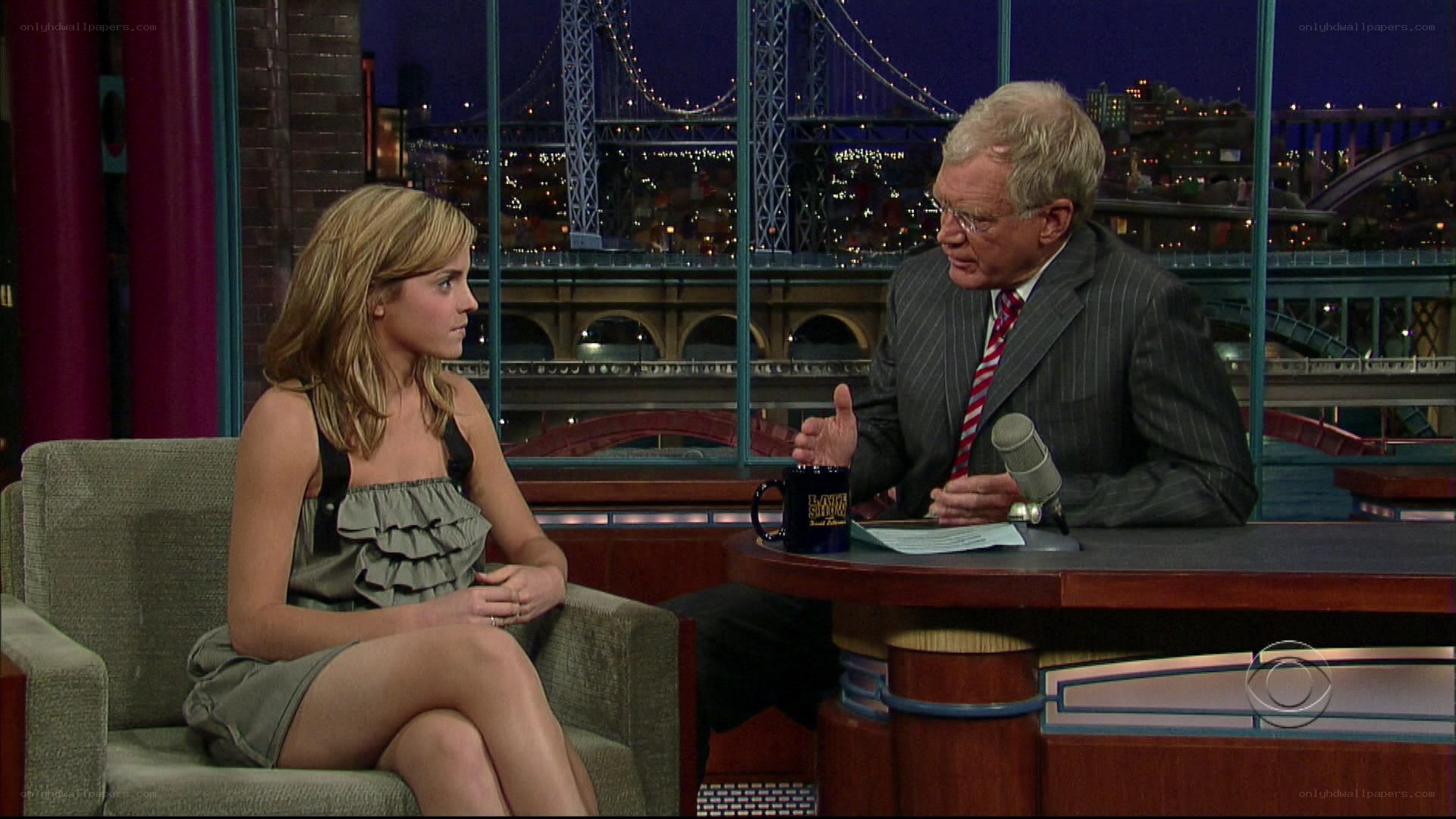 Emma Watson on talk show