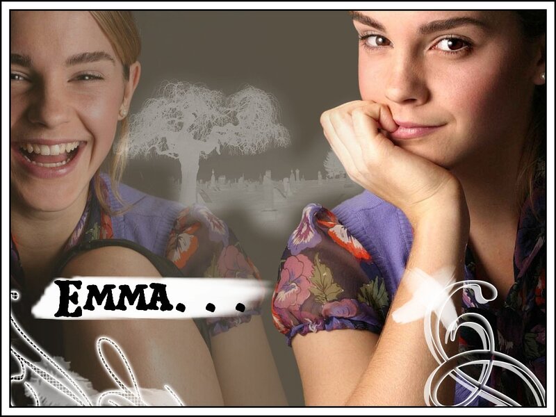 Emma Watson portrait collage