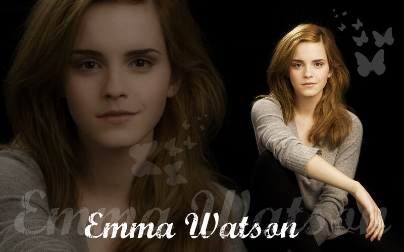 Emma Watson portrait collage