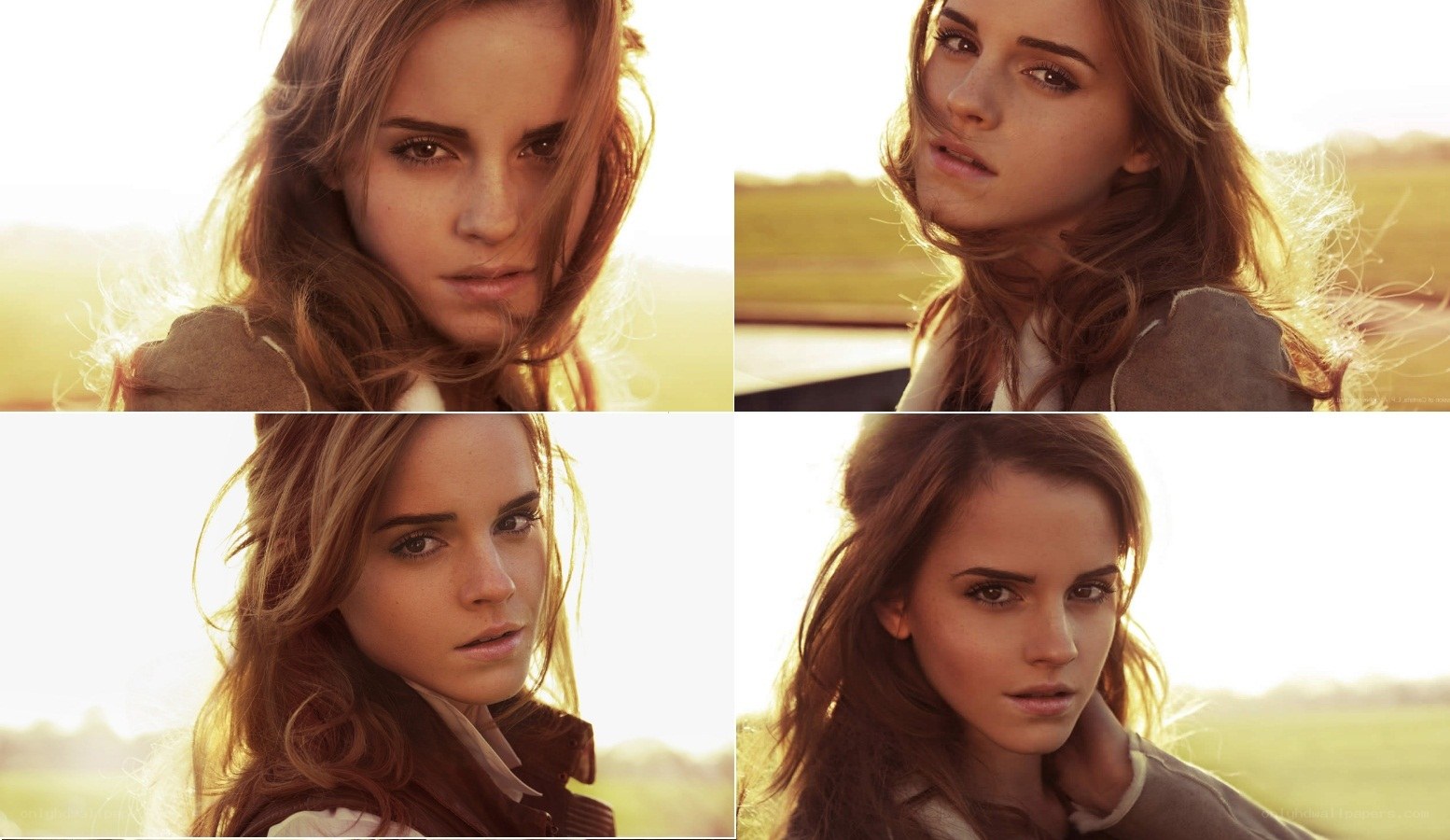 Emma Watson portrait series