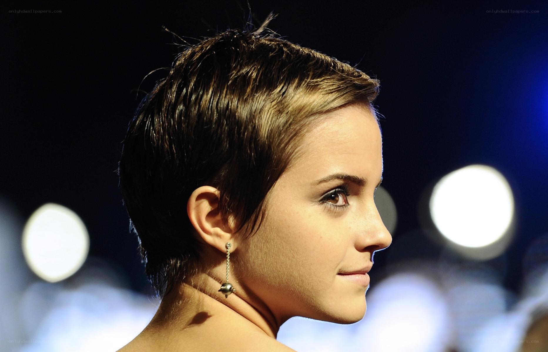Emma Watson profile portrait