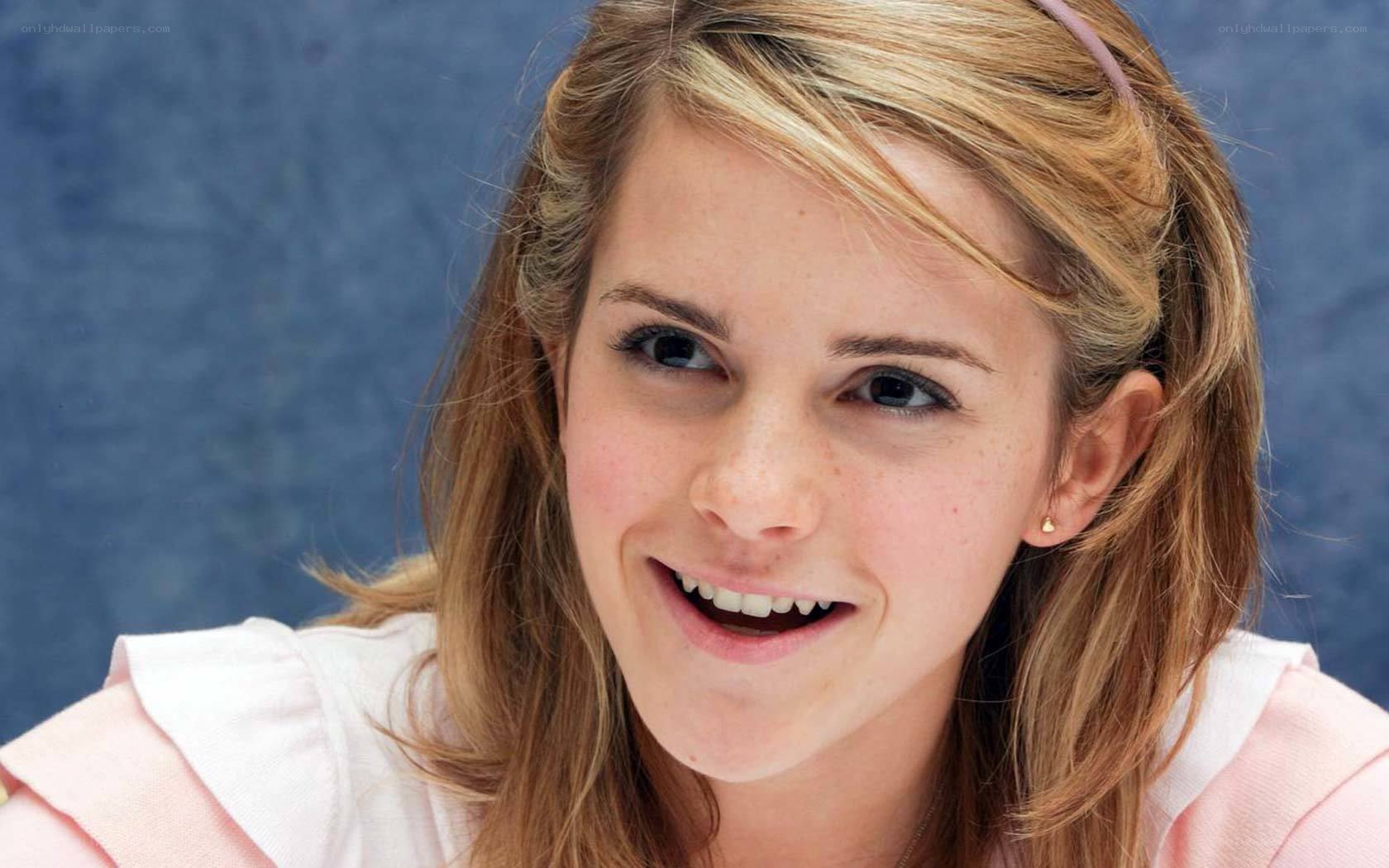 Emma Watson smiling