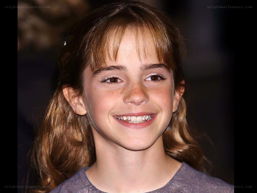 Emma Watson smiling at event