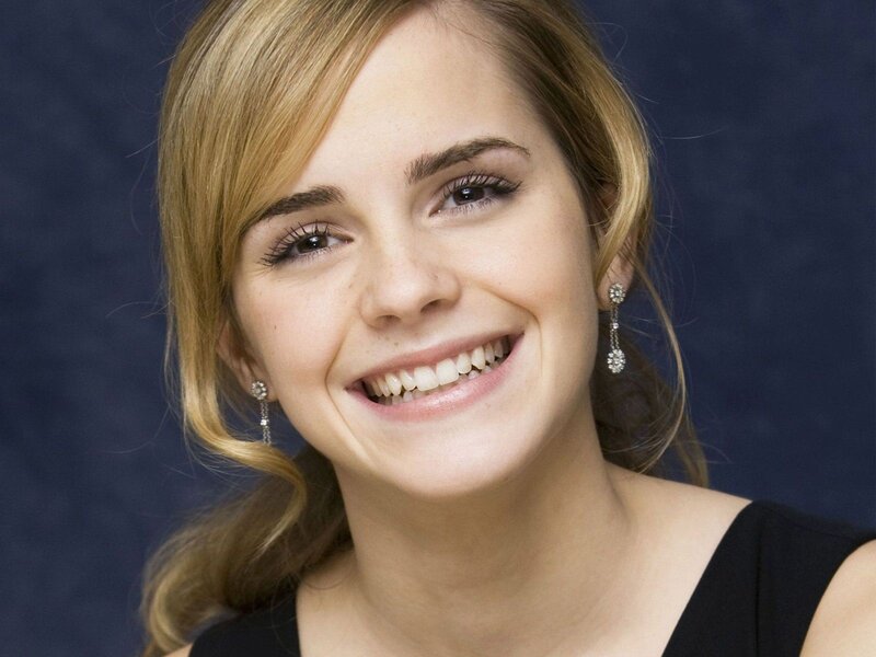 Emma Watson smiling portrait