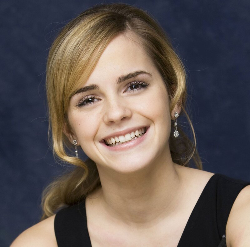 Emma Watson smiling portrait