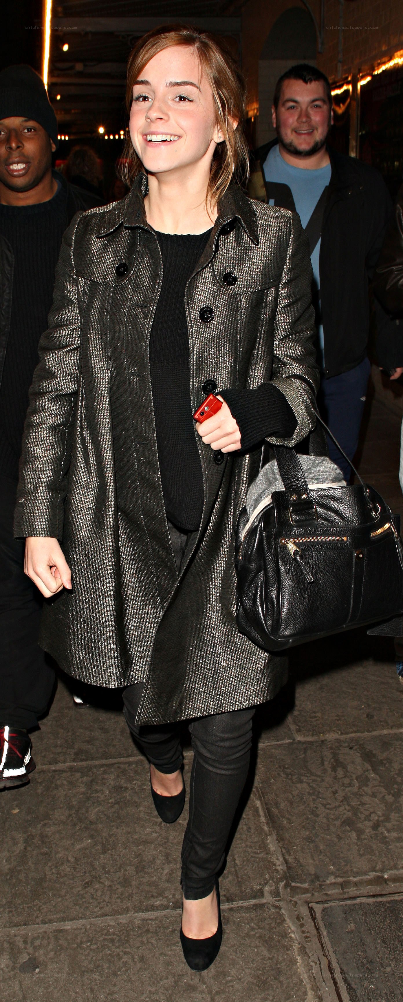 Emma Watson walking outside