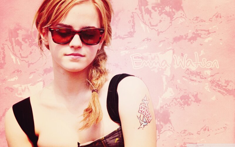 Emma Watson with sunglasses
