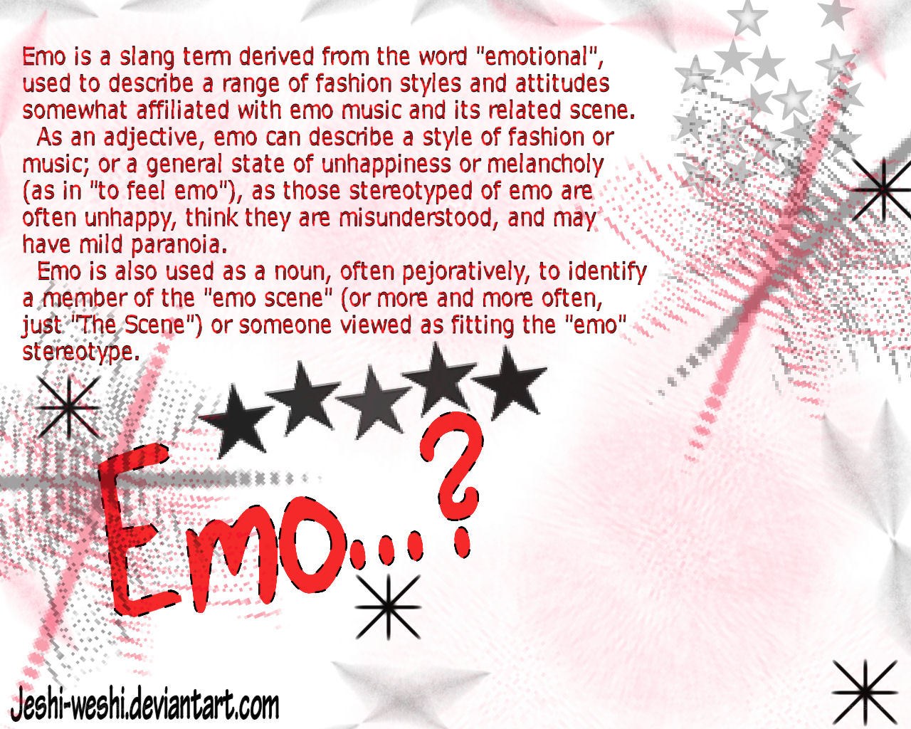 Emo culture explanation