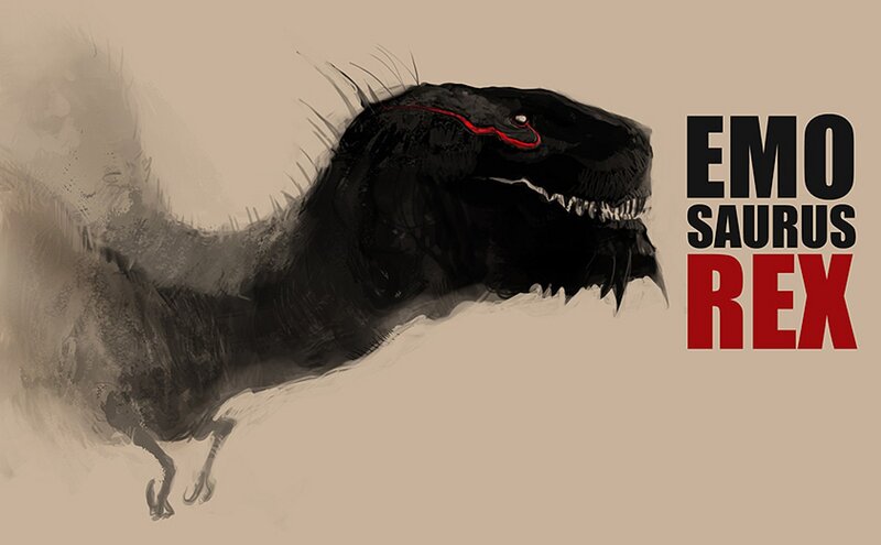 Emo Saurus Rex artwork