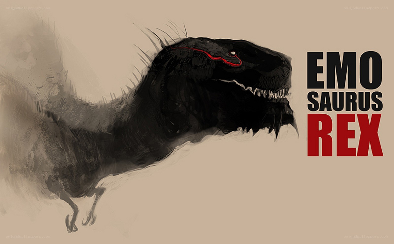 Emo Saurus Rex artwork