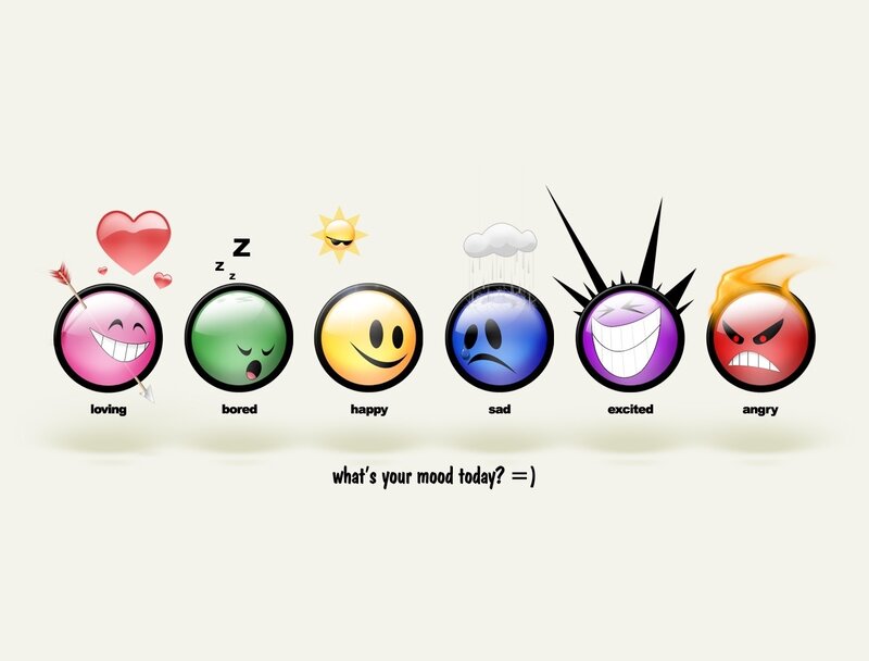Emojis Representing Moods