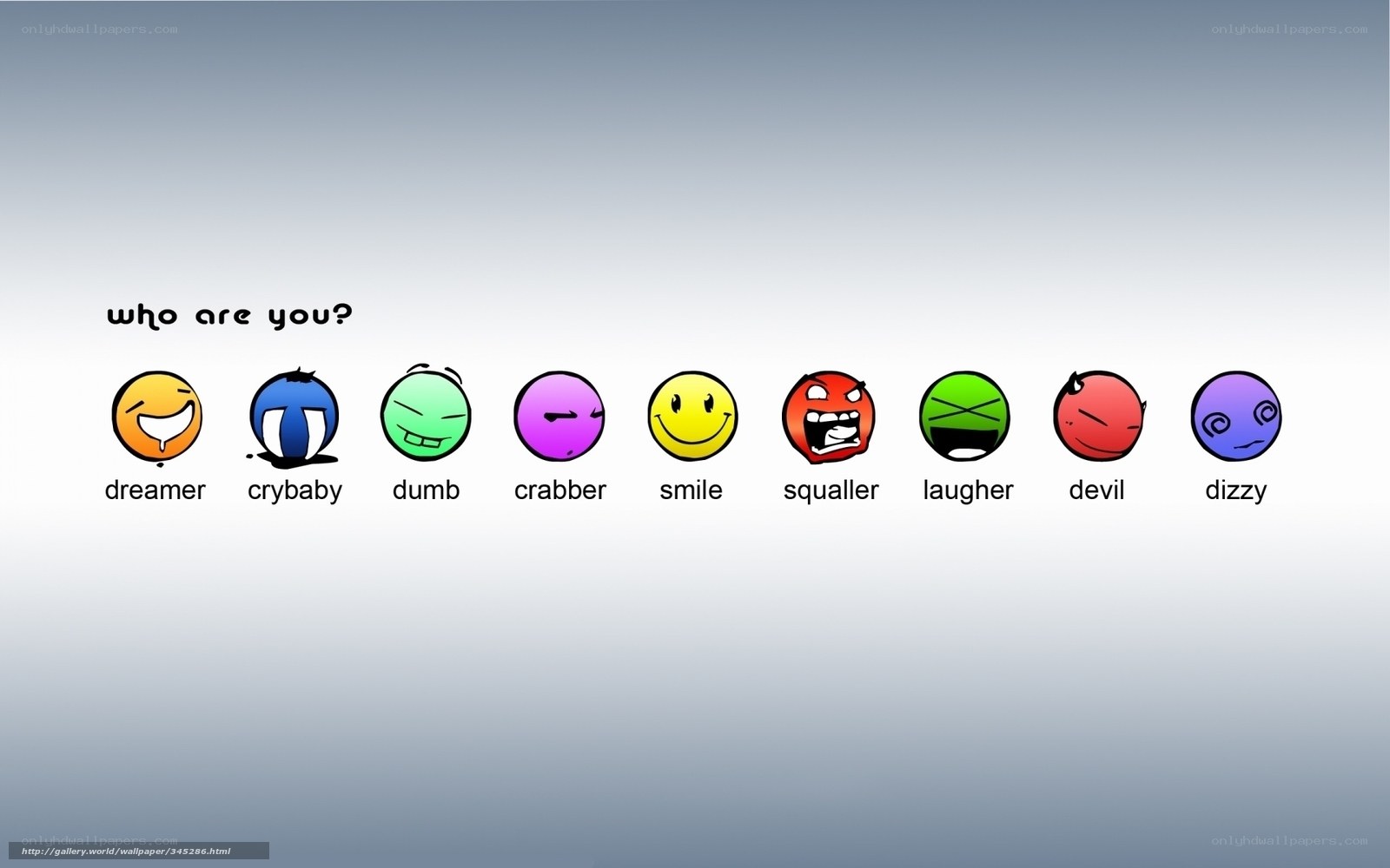 emoticon personality quiz
