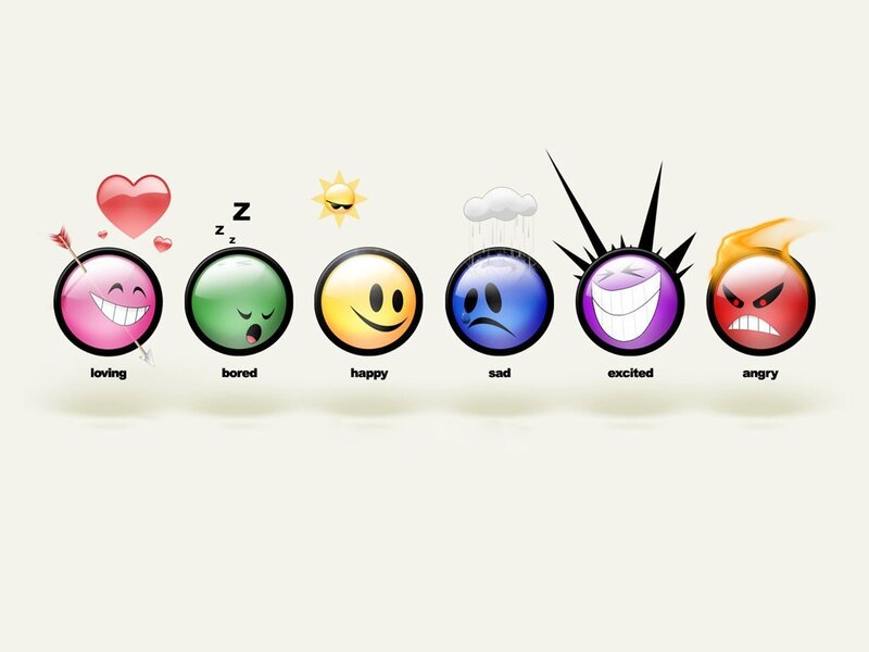 Emotion icons collection