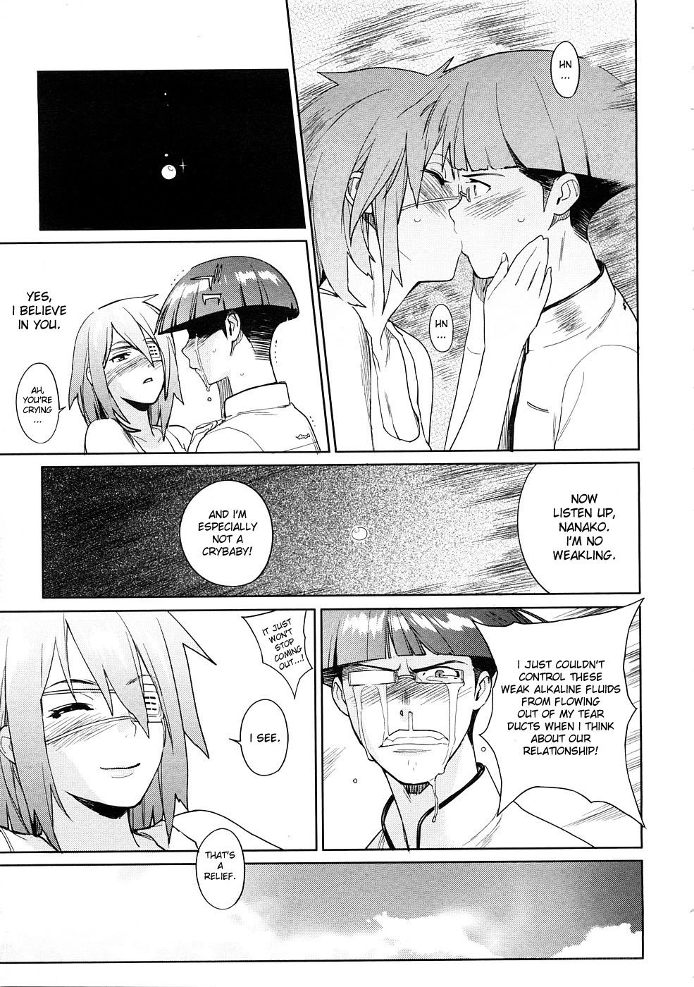 emotional manga scene