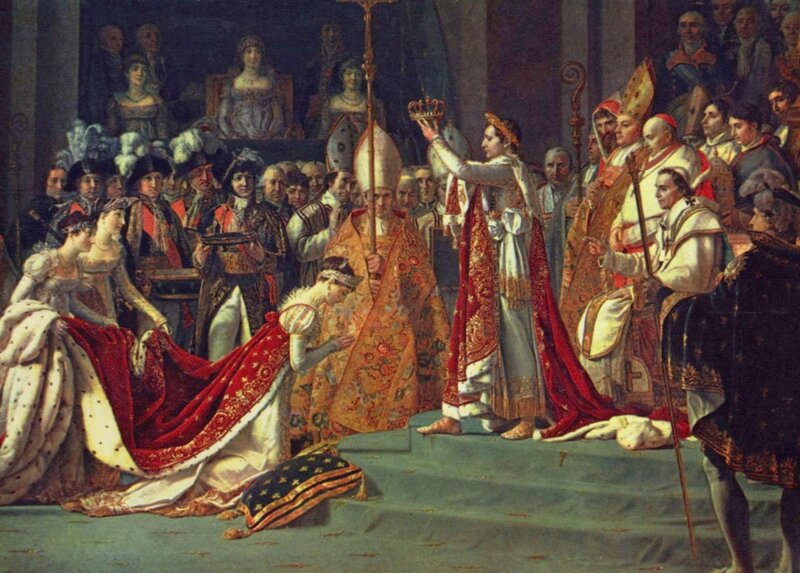 Emperor Crowning Empress — Red