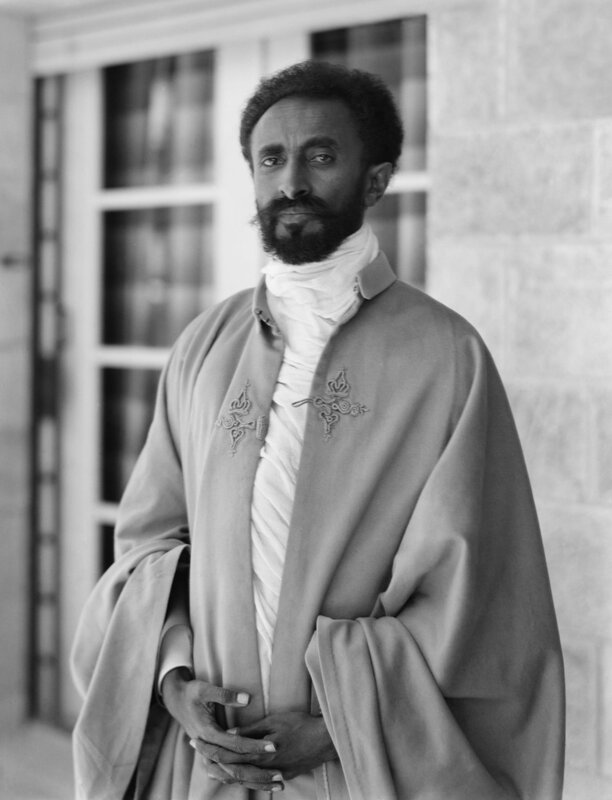 Emperor Haile Selassie portrait