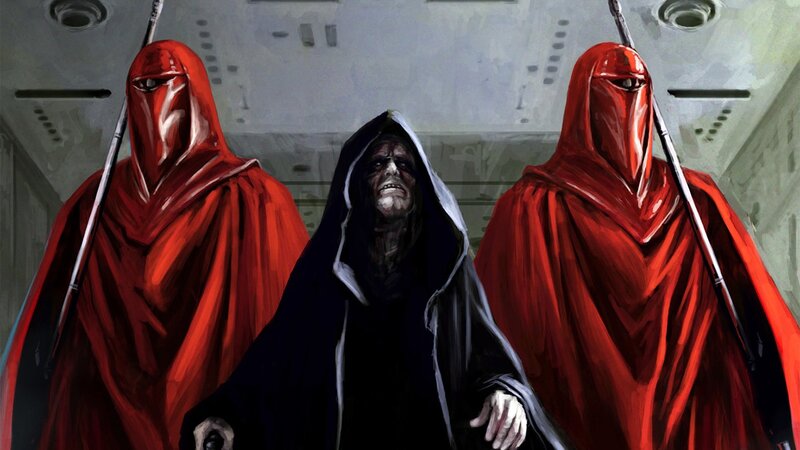 Emperor Palpatine with Guards