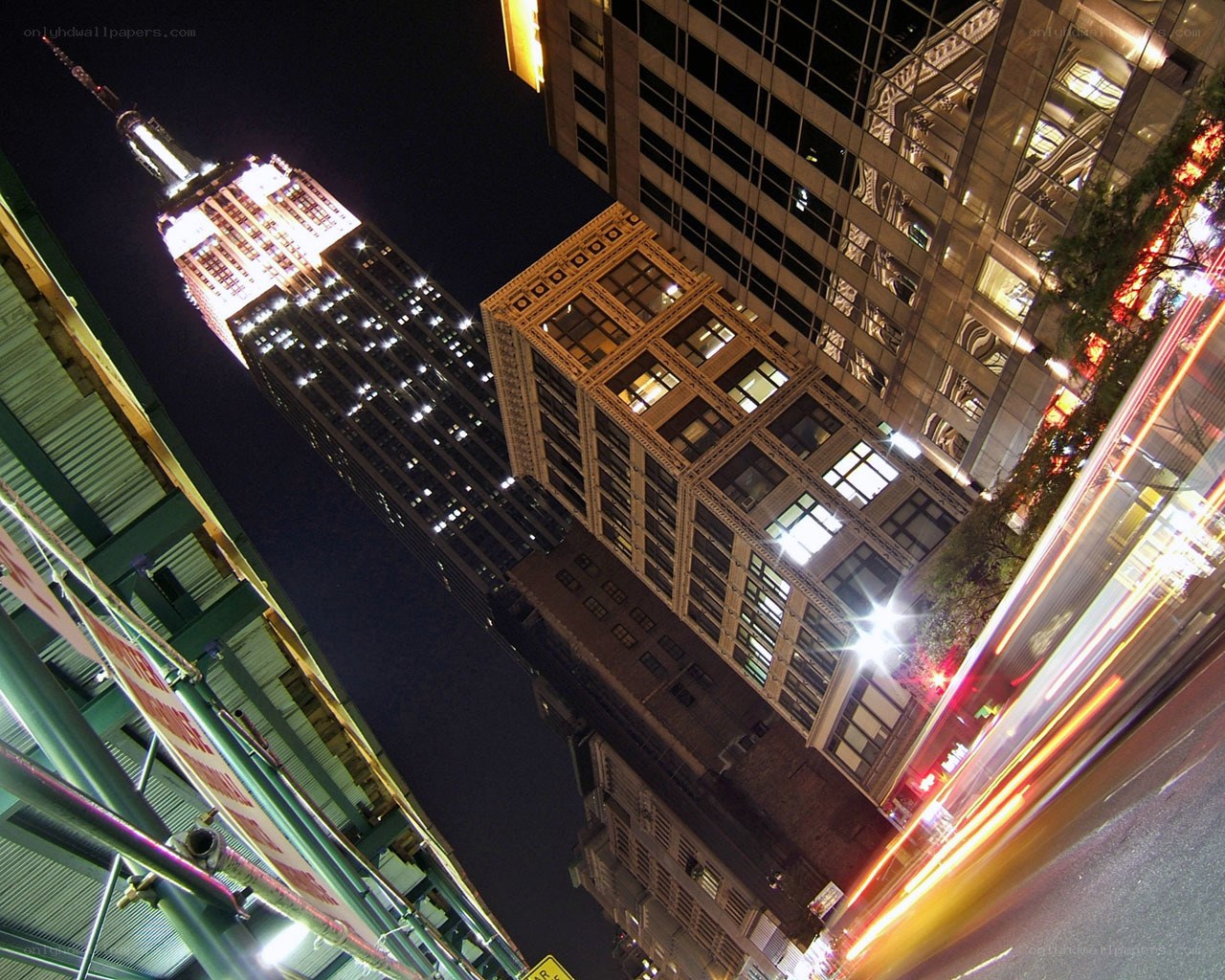 Empire State Building at night