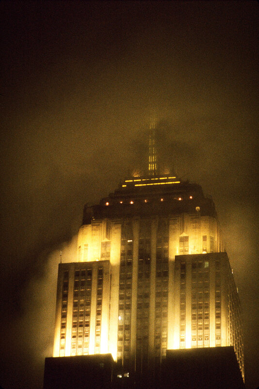 Empire State Building at night