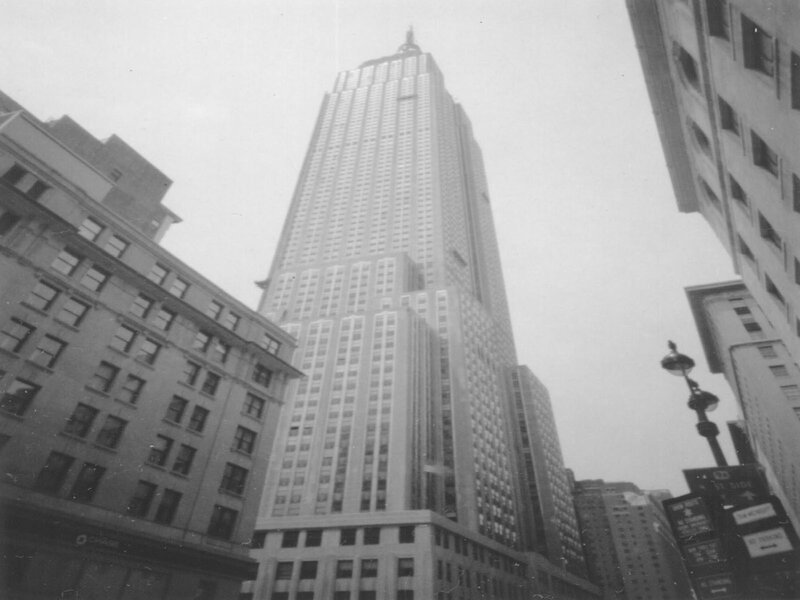 Empire State Building — Black, Dramatic, Photograph, Buildings