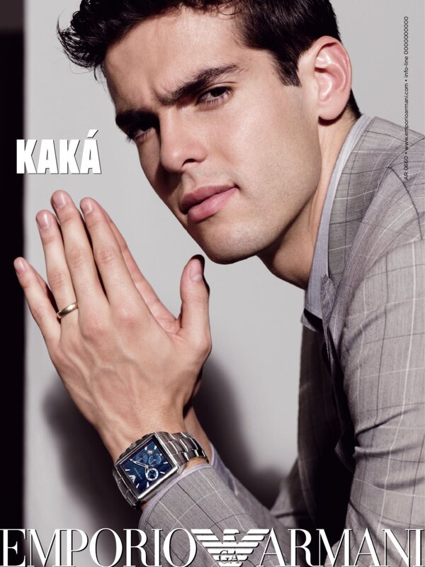 Emporio Armani watch ad