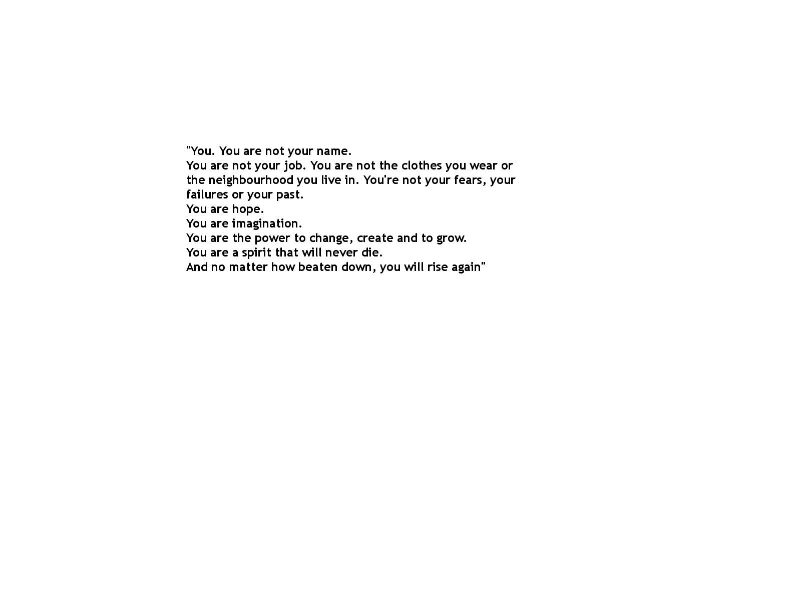 empowering self-affirmation text