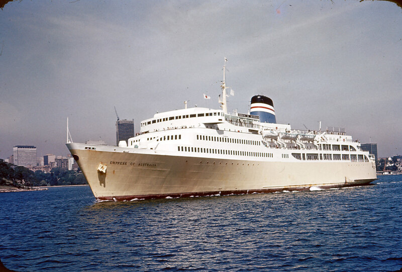 Empress of Australia cruise ship