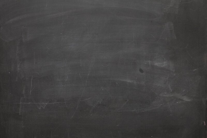 empty black chalkboard