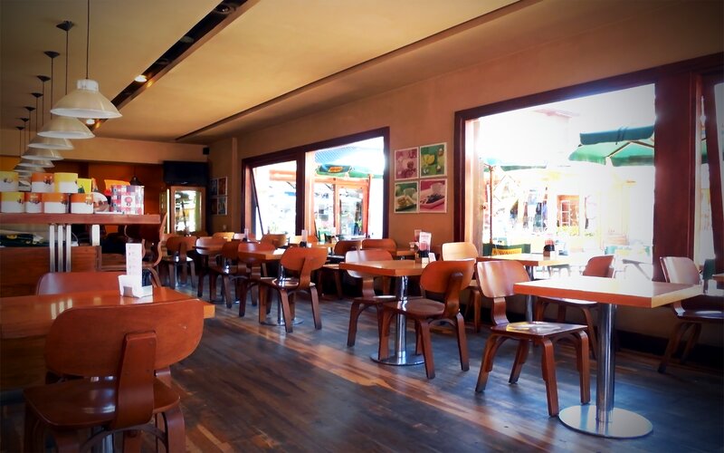 Empty Cafe Interior