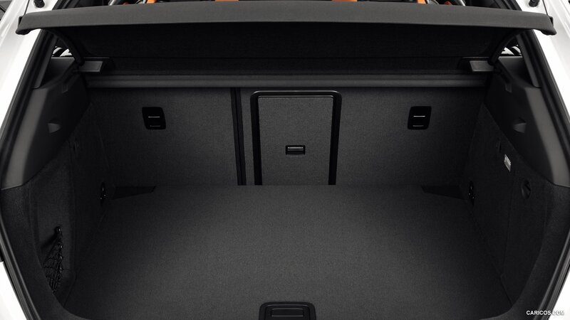empty car trunk interior