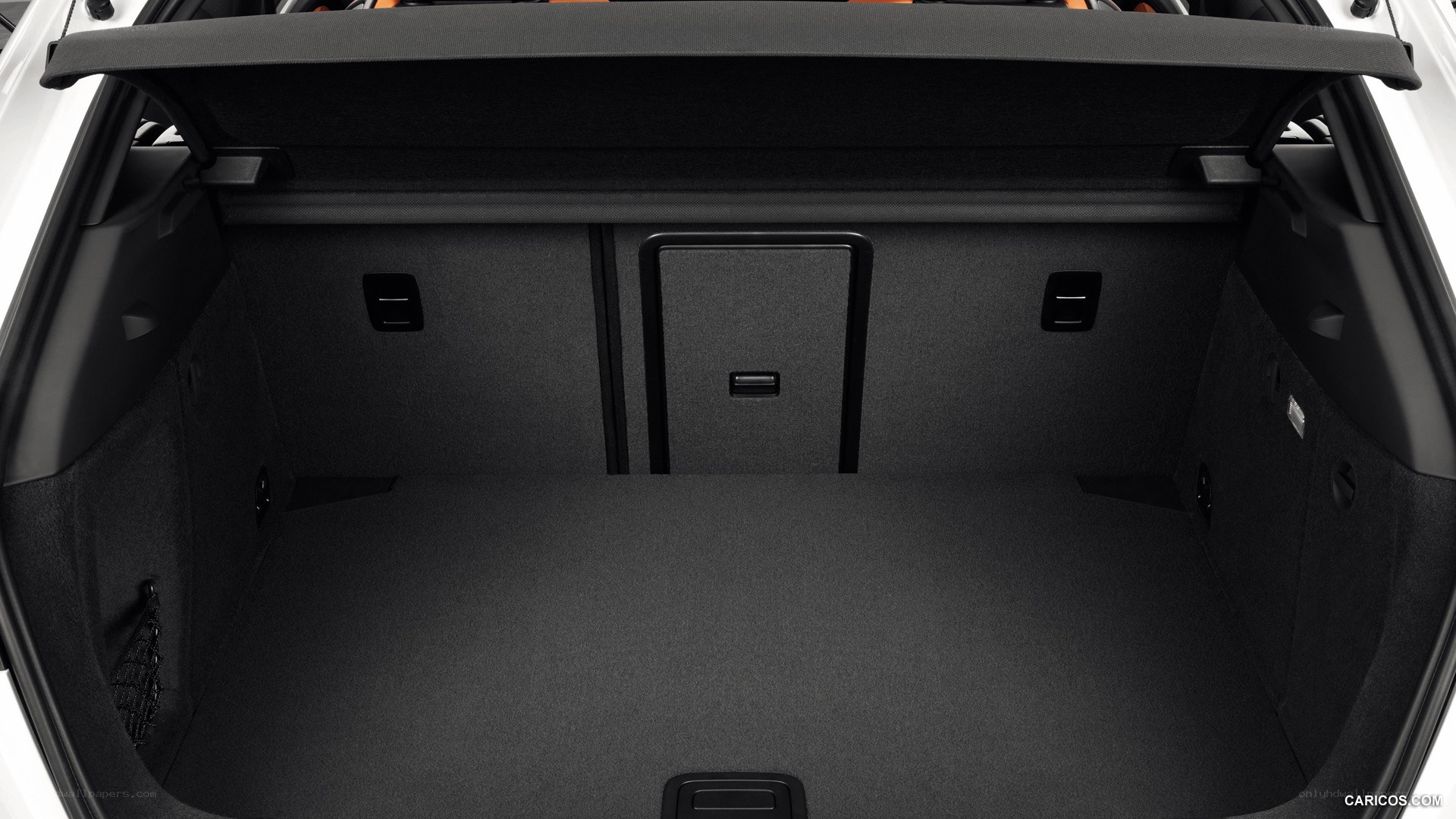 empty car trunk interior