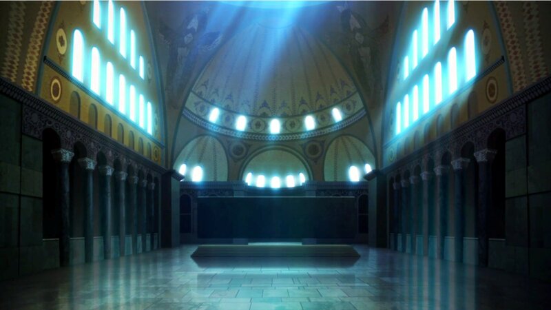Empty Cathedral Hall
