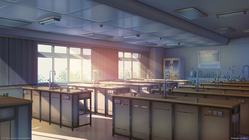 Empty Chemistry Lab