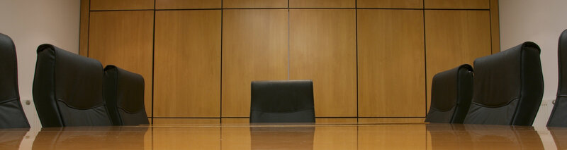 empty conference room