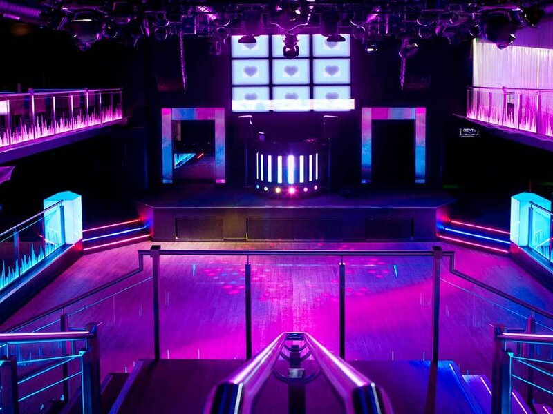 Empty Dance Floor — Purple