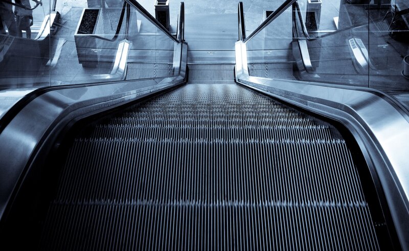 Empty Escalator