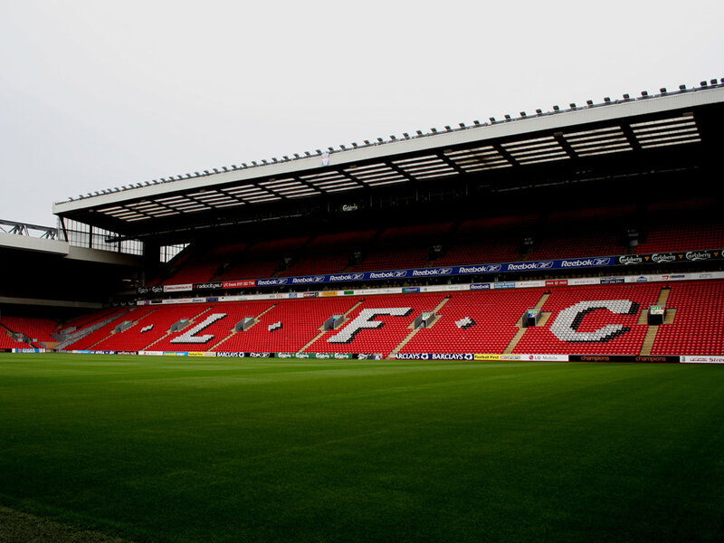 Empty Football Stadium — Green, Quiet