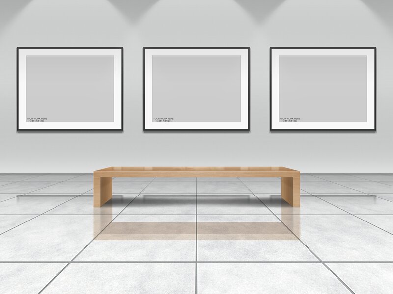 Empty Frames in Gallery