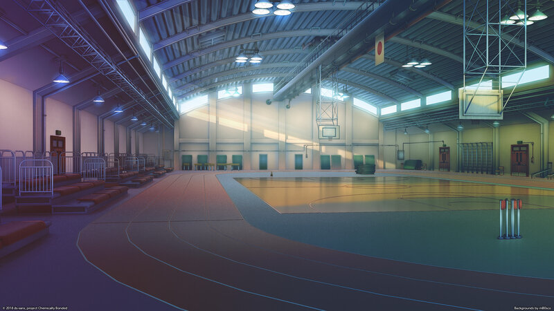 Empty Gymnasium Interior