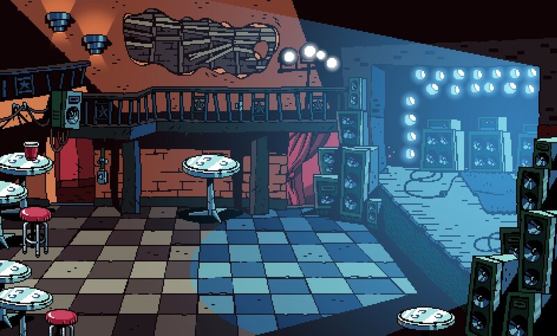 Empty Music Venue