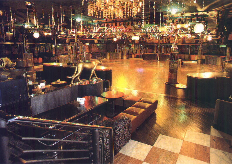 Empty nightclub interior