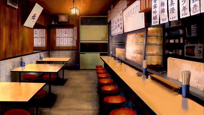 Empty Noodle Restaurant