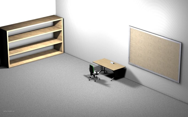 empty office room
