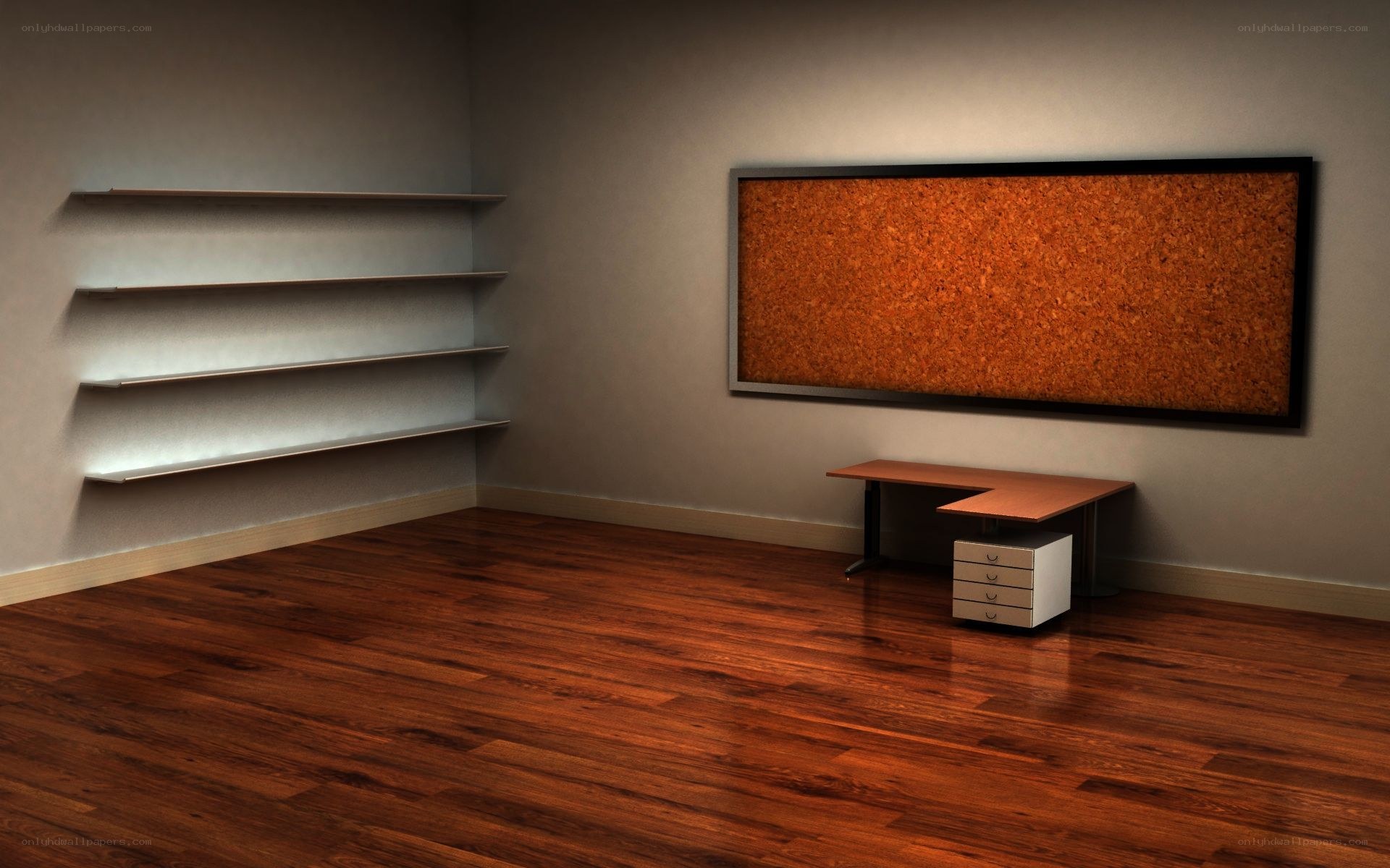 empty office room