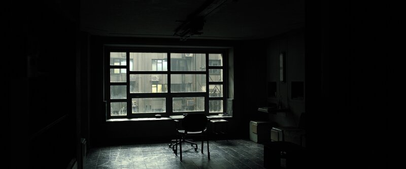 Empty Office Room — Black