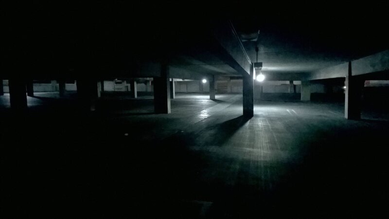 Empty Parking Garage — Black