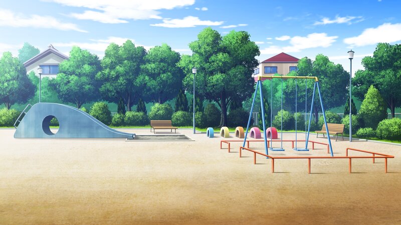 Empty Playground — Blue