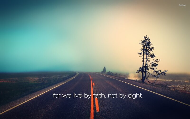Empty Road in Fog — Blue, Serene