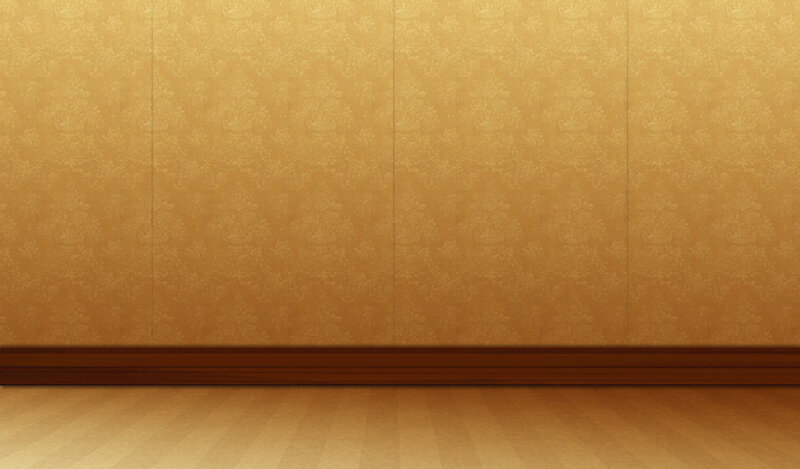 Empty Room Interior — Gold, Neutral